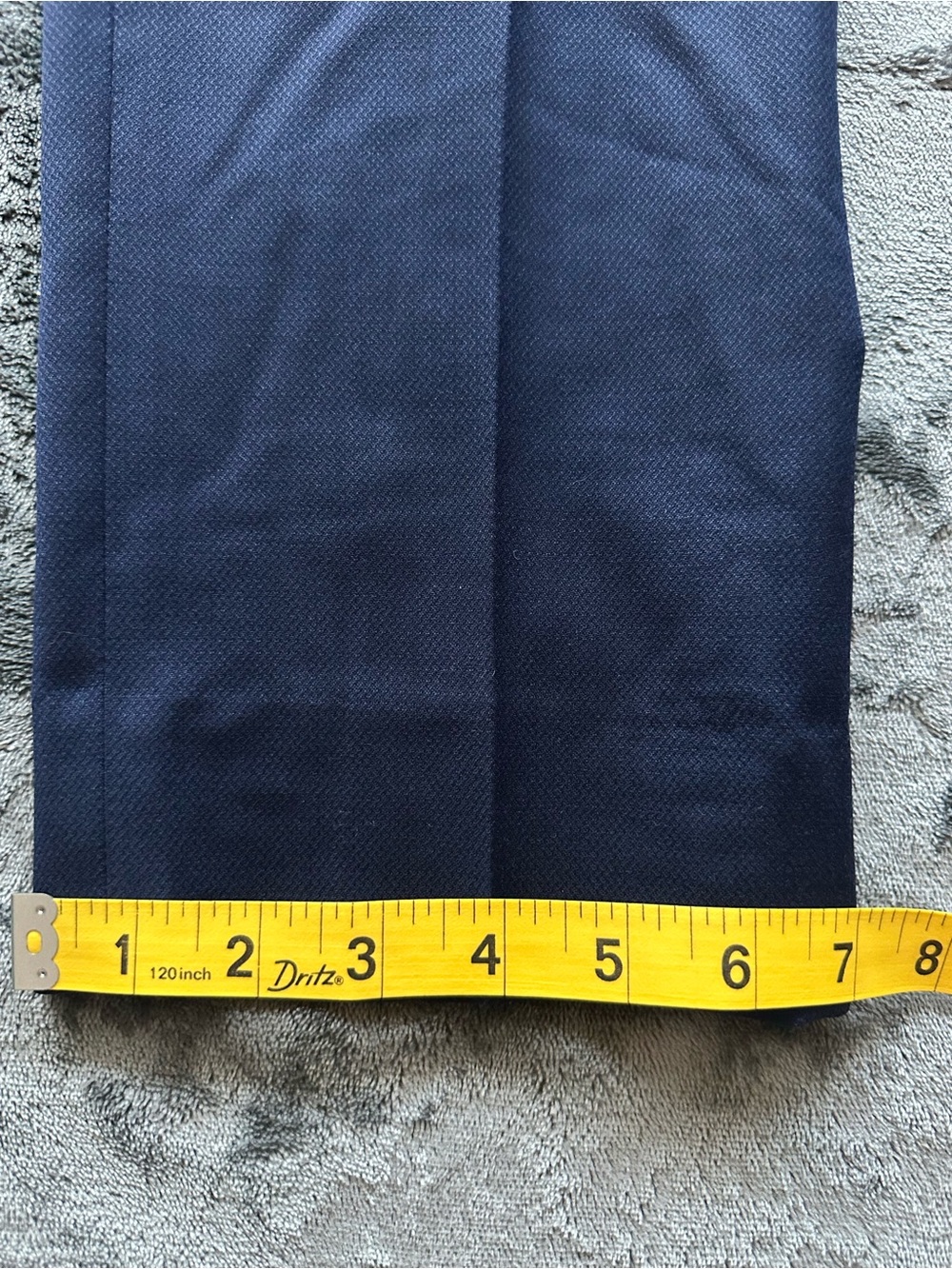 Massimo Dutti Men’s Navy Super 120’s Wool Dress Pants Size 31 NWT - Picture 15 of 16